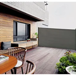 Durabil Flexibler Sichtschutz Höhe 150 cm anthrazit