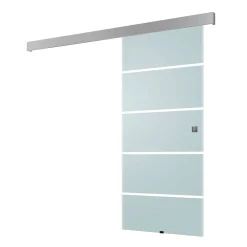Durabil Glasschiebetür Stripes Soft Close 203,5 x 88 cm