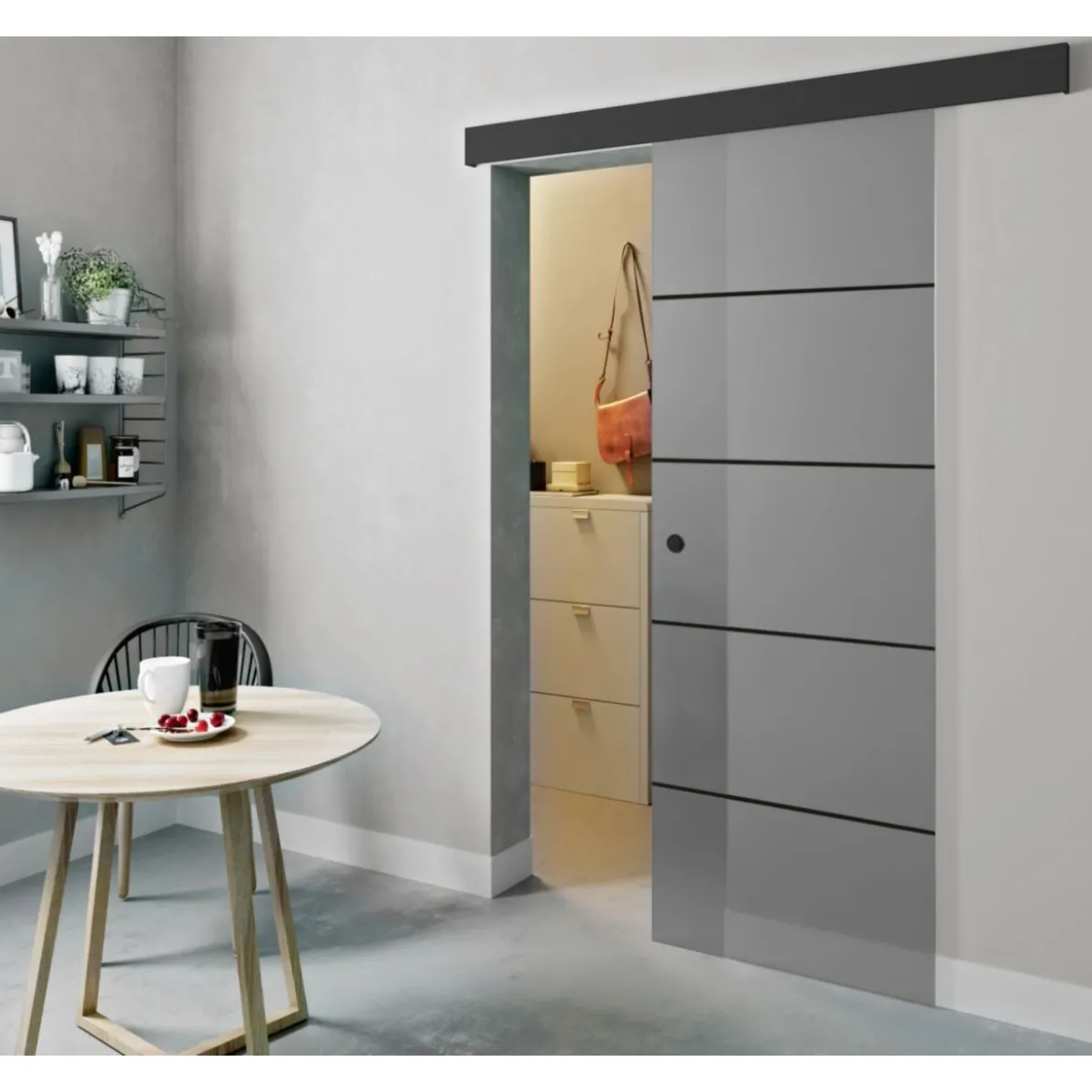 Durabil GST Grau Soft Close 935x2035x8