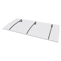 DURABIL Pultvordach Typ PT Secco 200200x90x22 cm