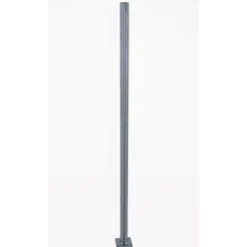Durabil Universalpfosten für Glaswindschutz Aluminium