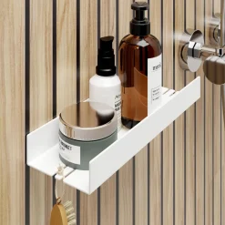 Duschablage zum Kleben Gr.SEdelstahloptik, 35x280x95mm