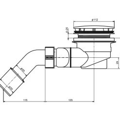 Duschwanne quadratisch 90x90/3 weissKomplettset mit Traeger u. Ablaufgarnit.