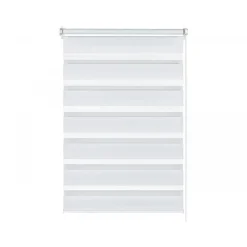 EasyFix Doppelrollo 100x150 weiß