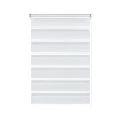 EasyFix Doppelrollo 100x150 weiß