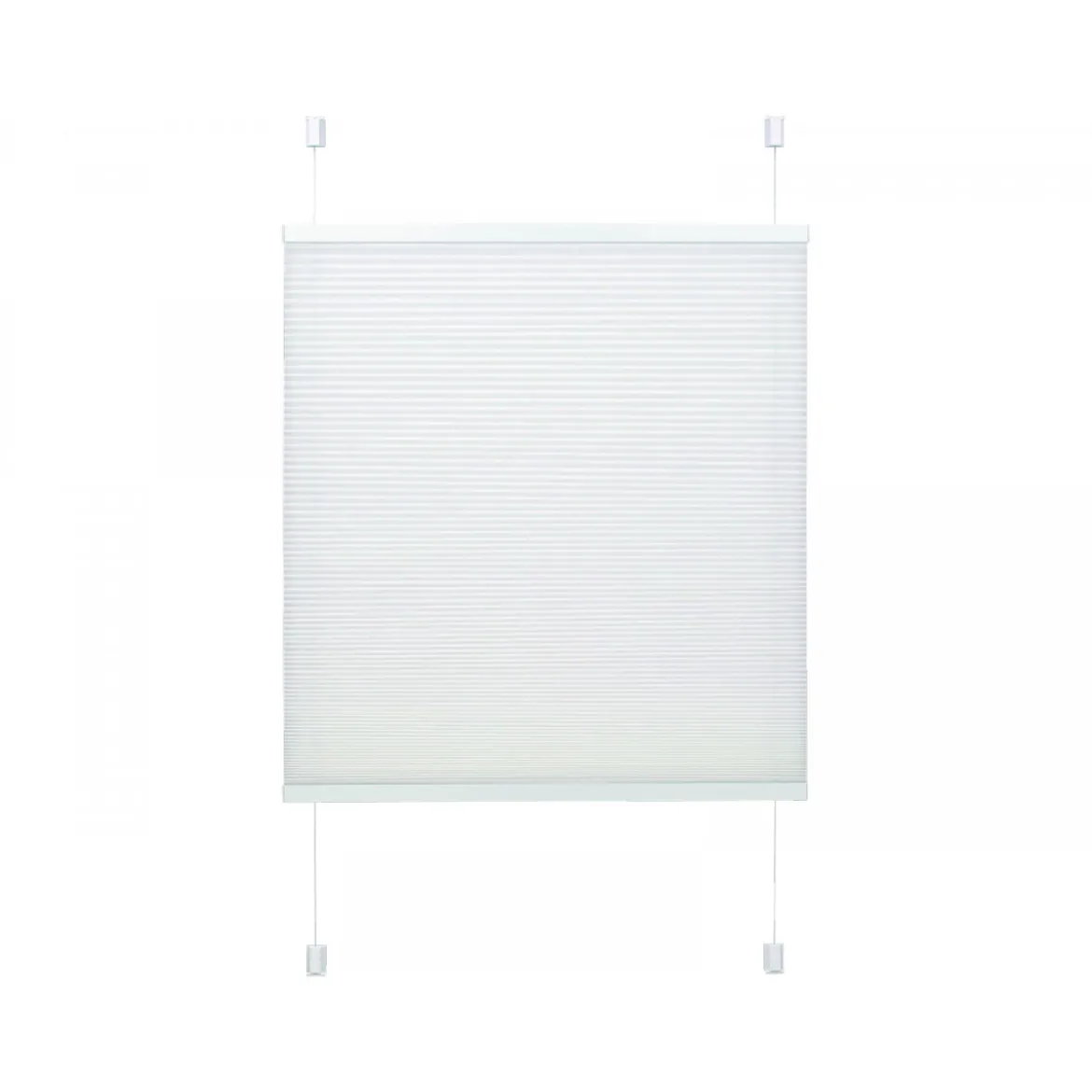 EasyFix Plissee 2 Bedienschienen80x130 weiß