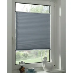 EasyFix Plissee Greta 50x130cm rauchblau
