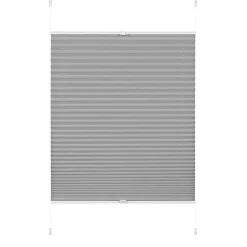 EasyFix Plissee Greta 70x130cm steingrau