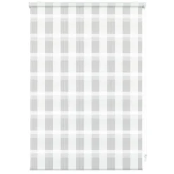 Easyfix Rollo Karo 60x150 cm weiß