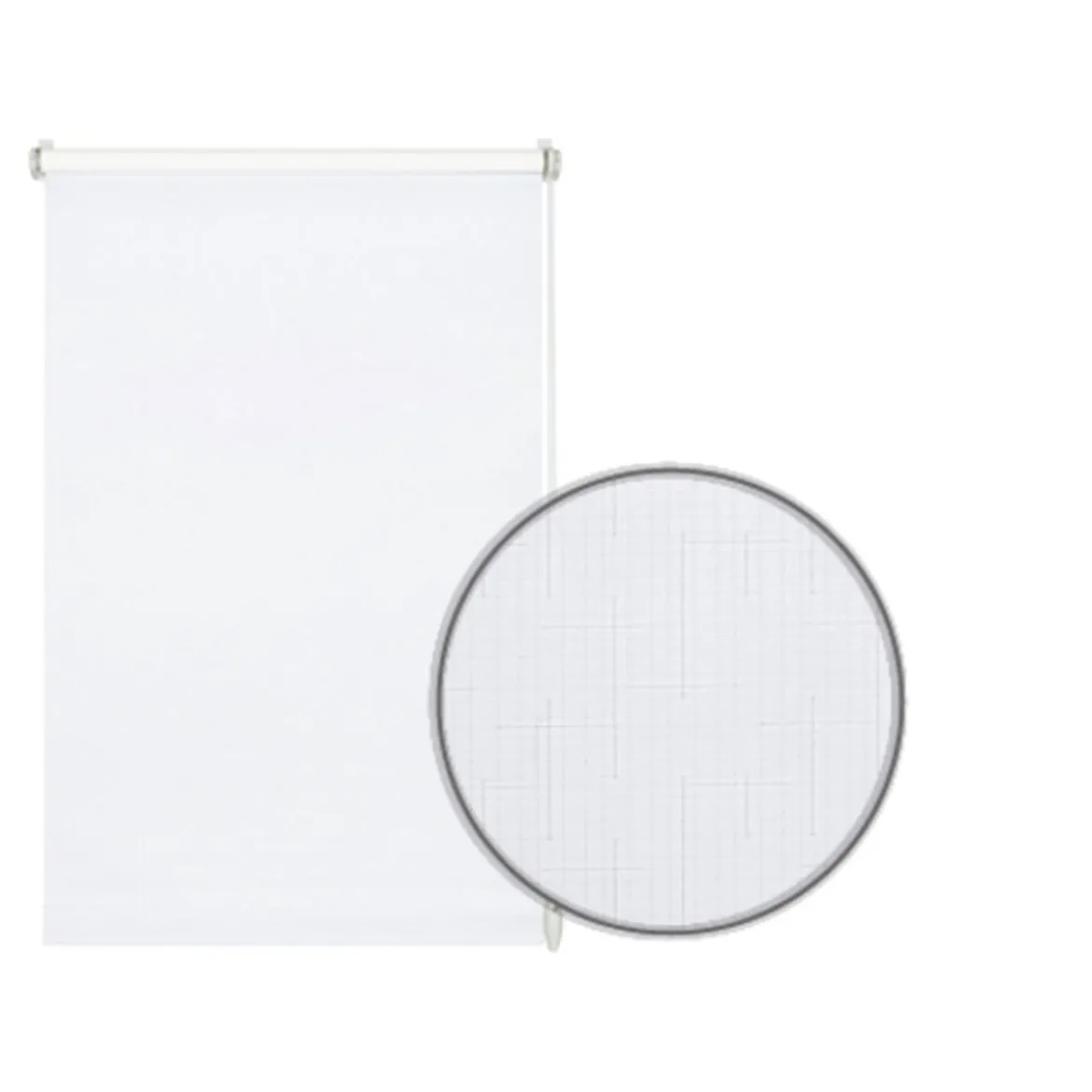 EasyFix Rollo reinweiss 75x150cm