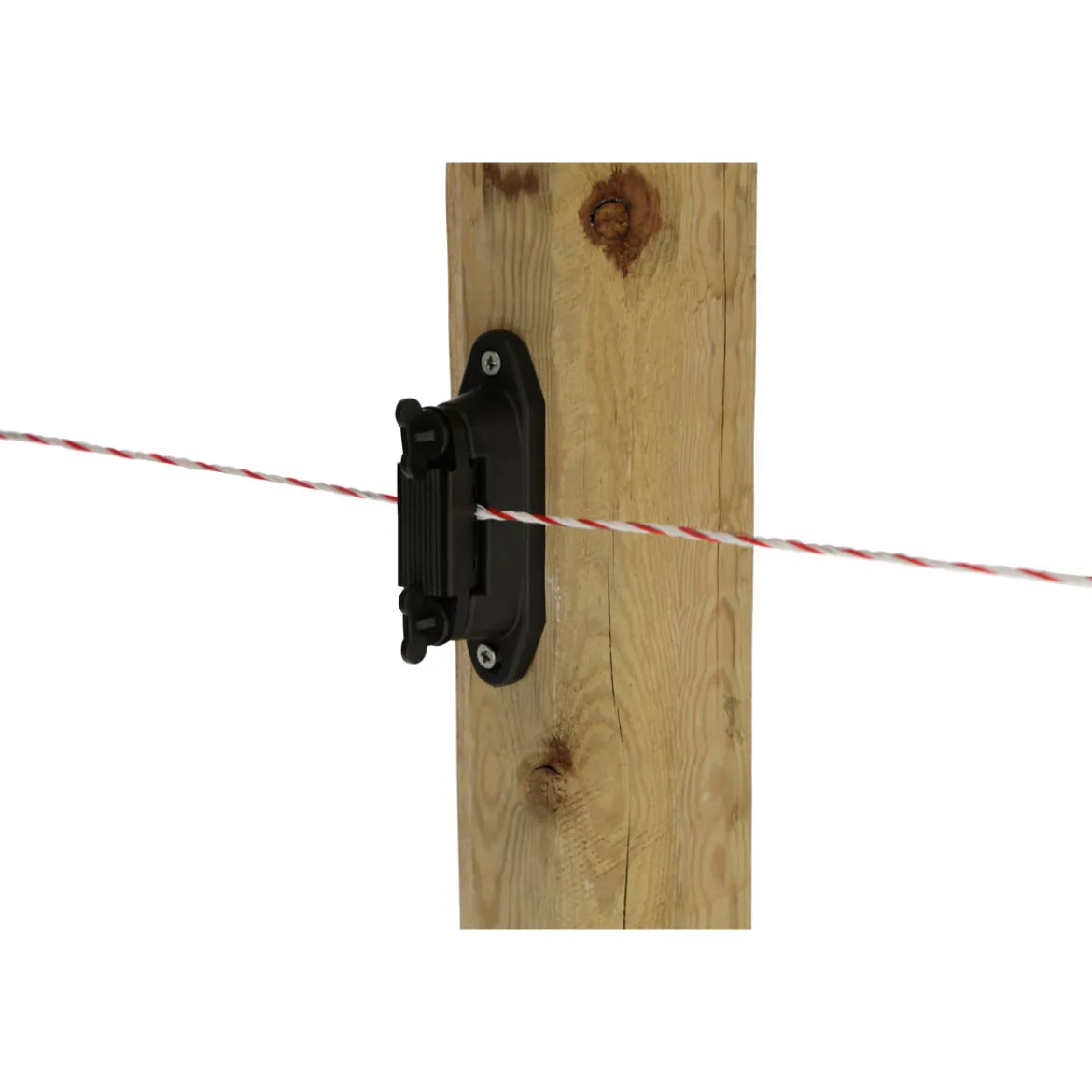 Eck- und Streckenisolator Profi schwarz für 40 mm 10 Stück