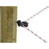 Eckisolator Super Durchmesser 8 mm schwarz 6 Stück