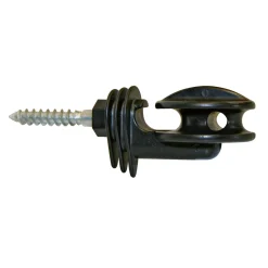 Eckisolator Super Durchmesser 8 mm schwarz 6 Stück