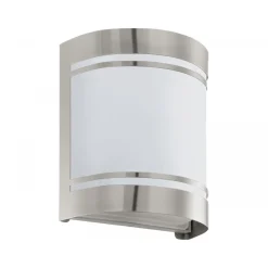 Eglo Außenwandleuchte Cerno silber