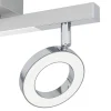 EgloLED Spot Cardillo 3-flammig schwarz/messing