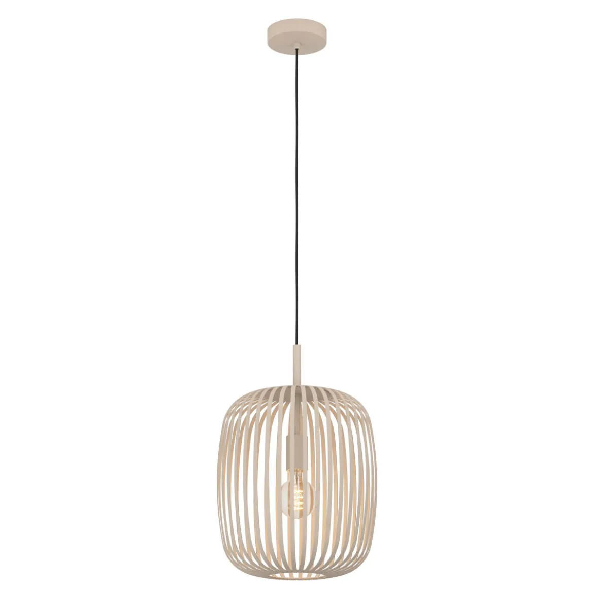 EgloLED Pendelleuchte Romazzina sandfarben