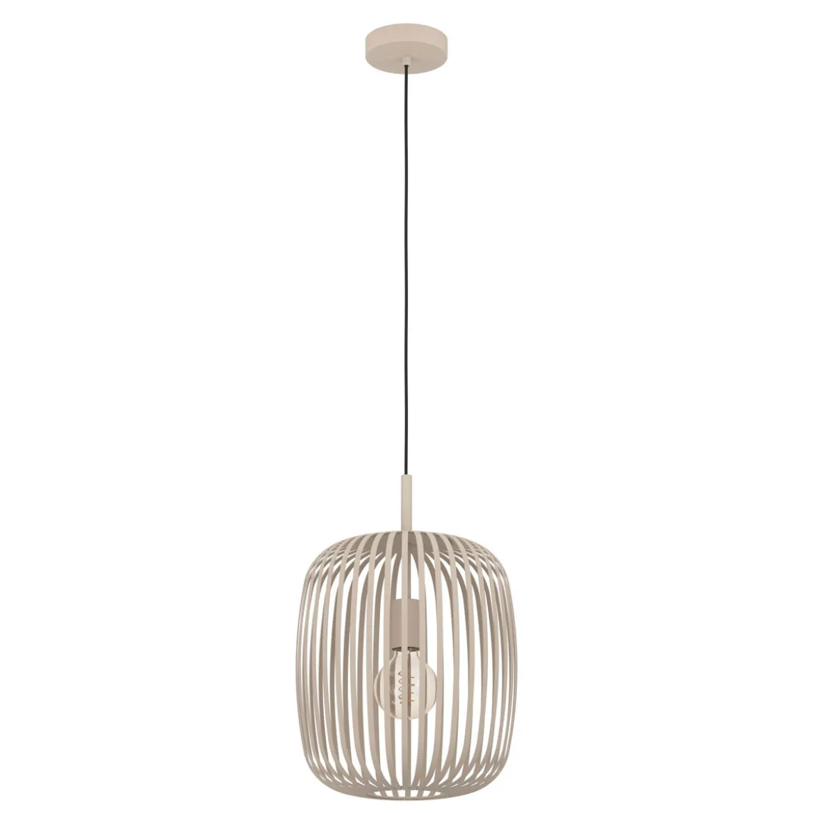 EgloLED Pendelleuchte Romazzina sandfarben