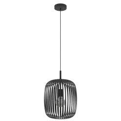 EgloLED Pendelleuchte Romazzina schwarz