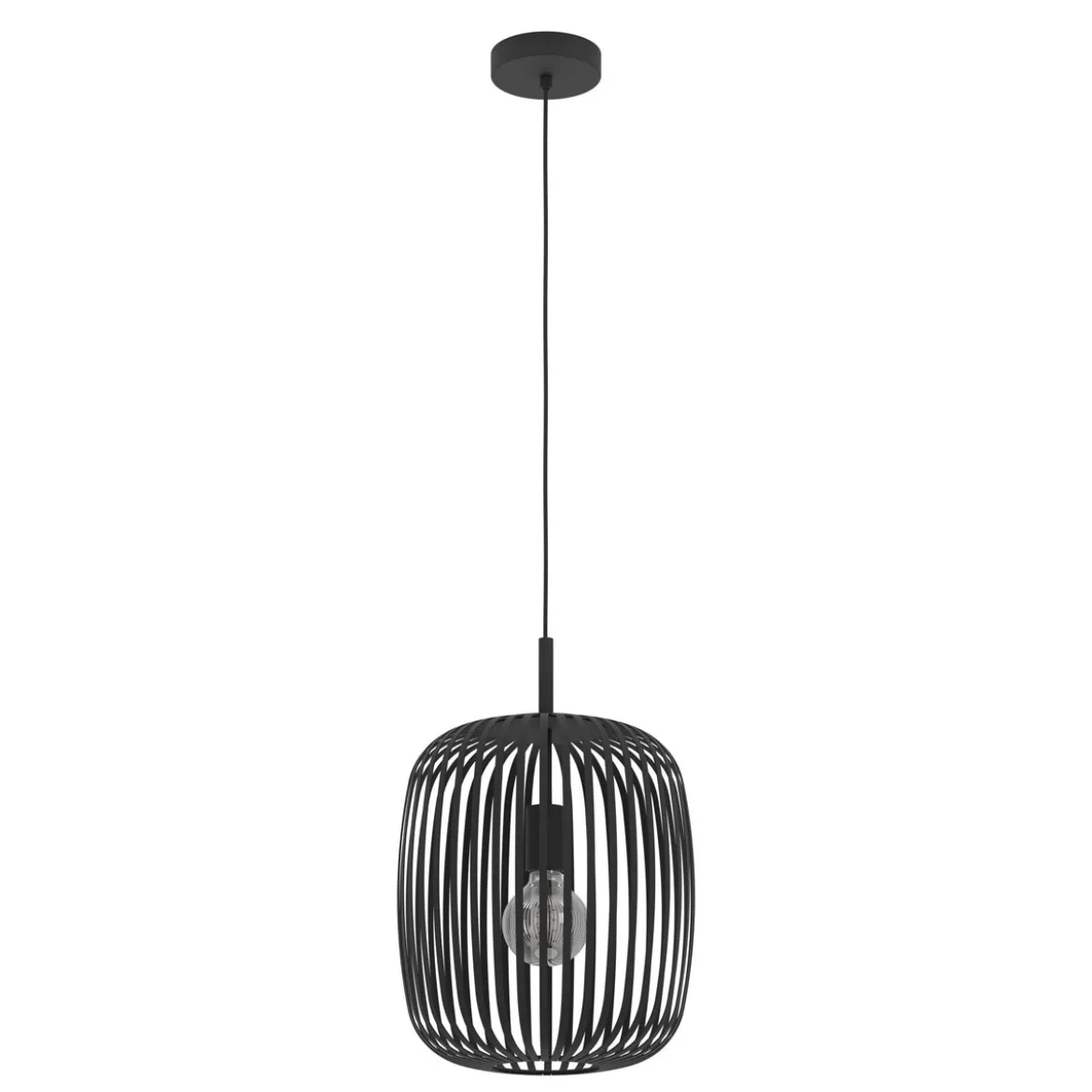 EgloLED Pendelleuchte Romazzina schwarz