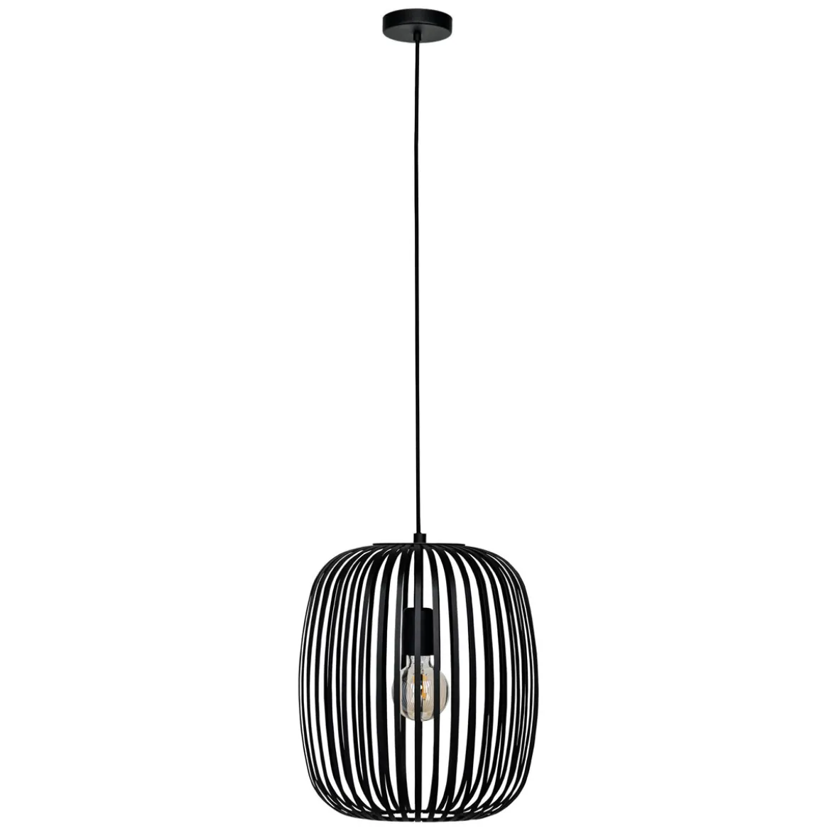 EgloLED Pendelleuchte Romazzina schwarz