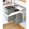Einbau-Abfalleimer Multi-Box 2 x 14 L