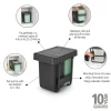 Einbaumülleimer Sort & Go 2 x 15L