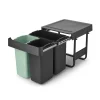 Einbaumülleimer Sort & Go 10+10+20L