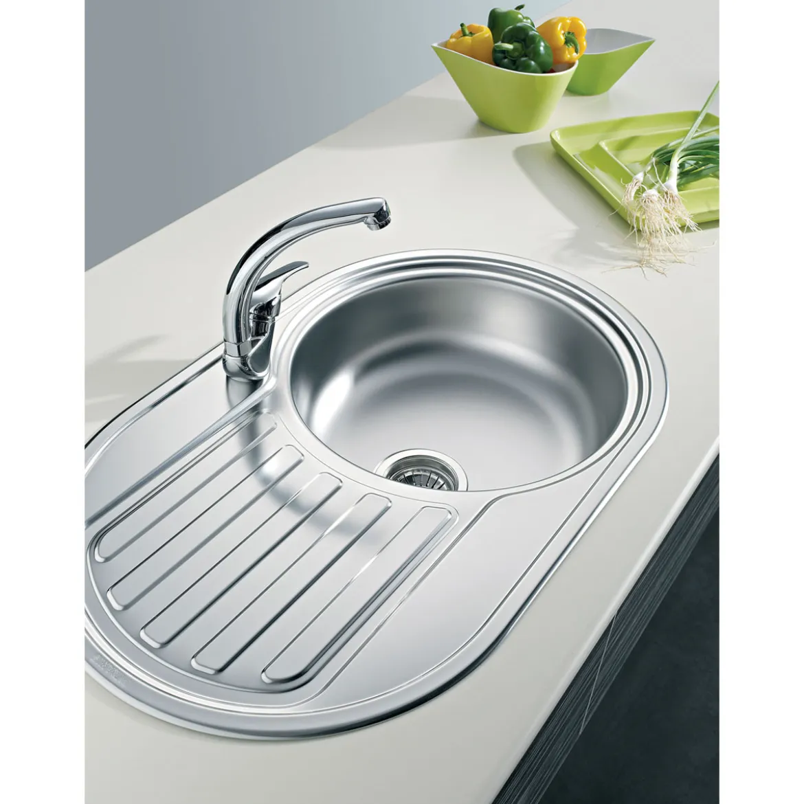 Einbauspuele SRMini glatt 92 mmDrehexcenter
