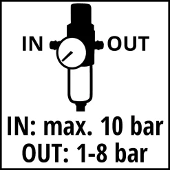 EinhellFilterdruckminderer R 1/4''