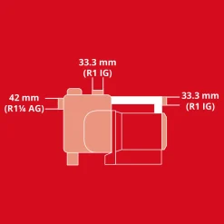 Einhell GE-AW1042FS Hauswasserautomat