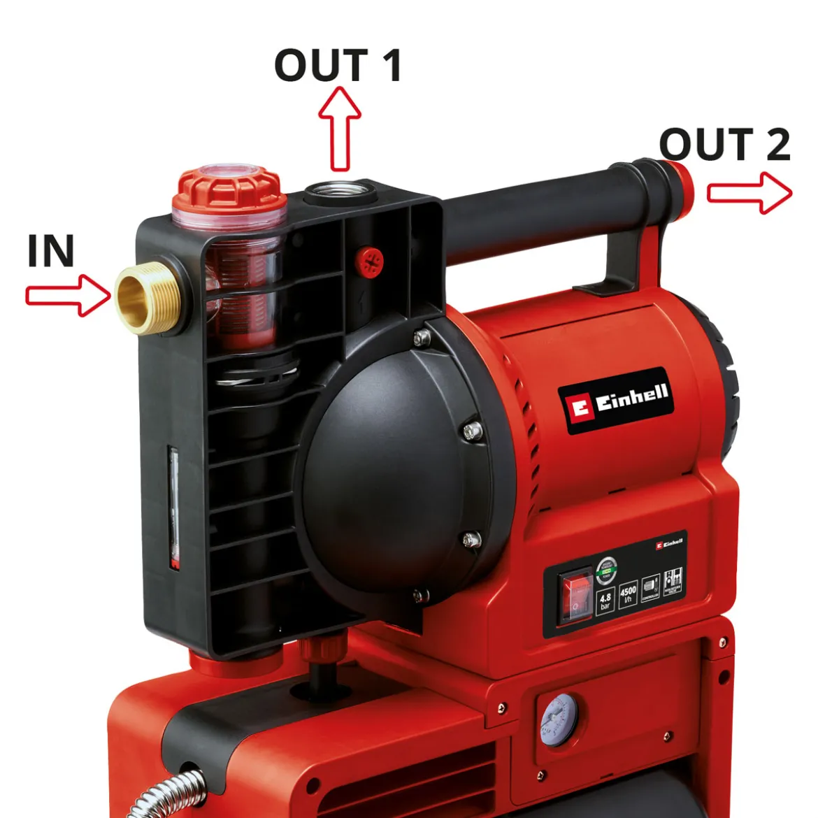 Einhell GE-WW1145ECO Hauswasserwerk