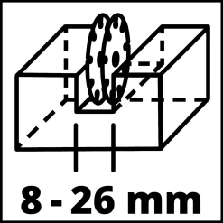 Einhell TH-MA 1300 Mauernutfräse