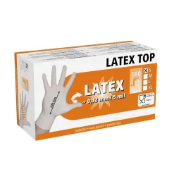 Einmalhandschuhe Latex Top Größe L weiß 100 Stück