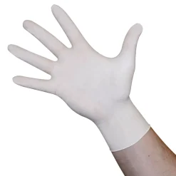 Einmalhandschuh Latex Classic Größe M weiß 100 Stück