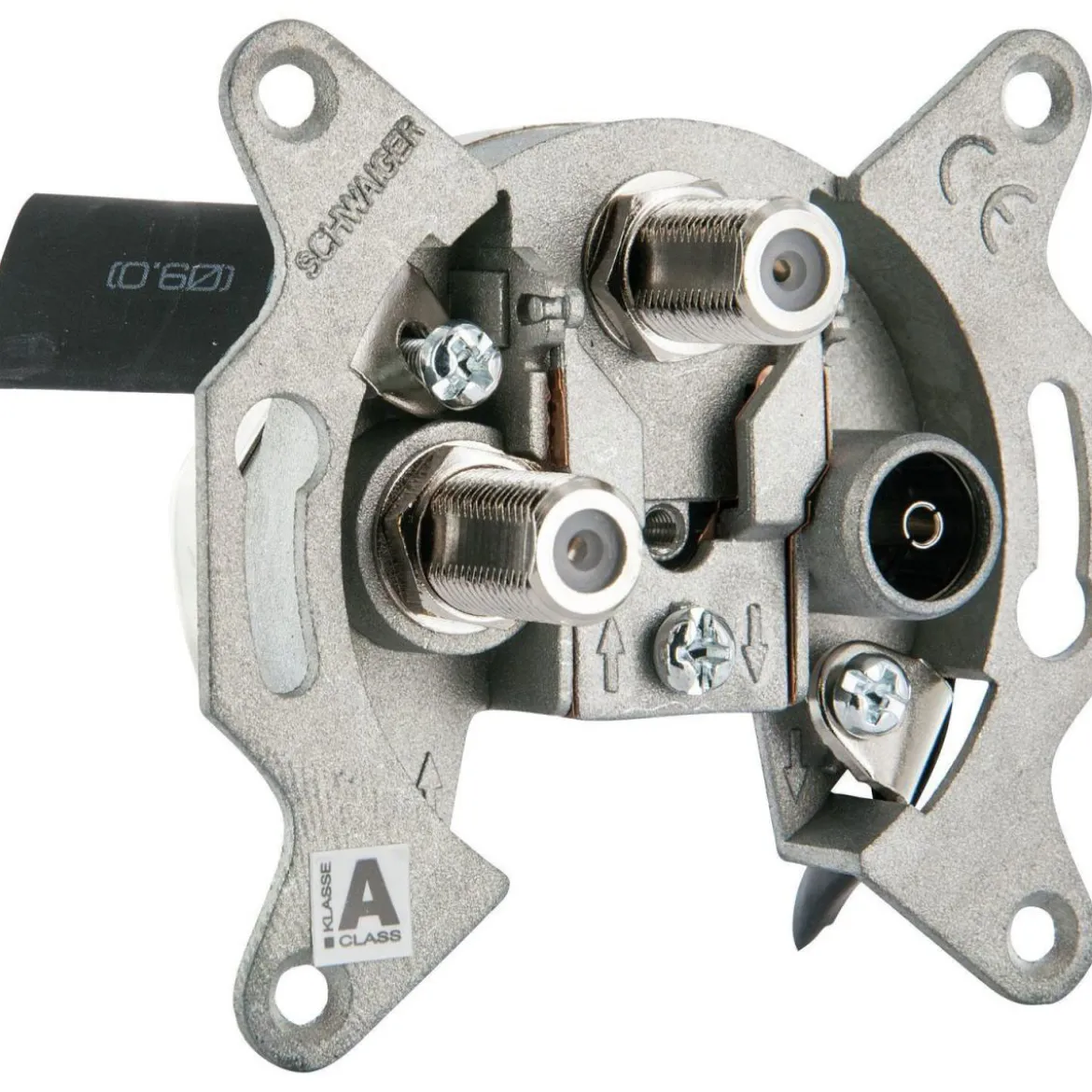 Einzeldose 2dB Zweikabeltechnik