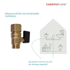 Elex 21 N Thermoflow elektr. Durchlauf-erhitzer 21 KW