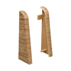 Endkappe 19 x 58 Eiche dunkel