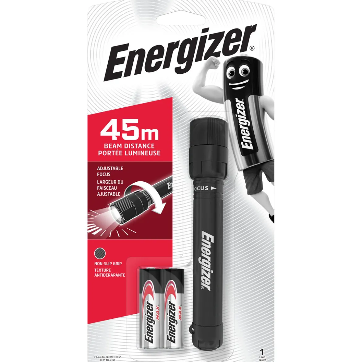 Energizer LED-Taschenlampe X-Focus schwarz
