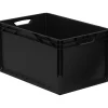 Eurobox60 cm x 40 cm x 32 cm schwarz
