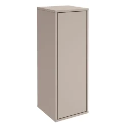Fackelmann Compactline Midischrank Kaschmir 1 Tür 302x842x320mm Push-To-Open