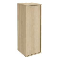 Fackelmann Compactline Midischrank Lindberg 1 Tür 302x842x320mm Push-To-Open