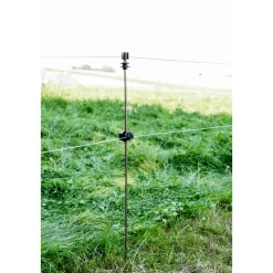 Federstahlpfahl Einzelspitze 107 cm braun 10 Stück