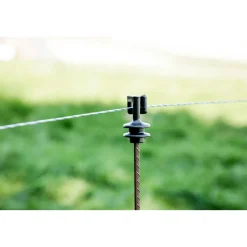 Federstahlpfahl Einzelspitze 107 cm braun 10 Stück