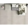 Feinsteinzeug Calm Gravel white rektifiziert 75 x 150 x 0,9 cm