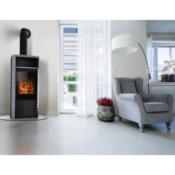 Fireplace Kaminofen Teramo RLU Speckst.