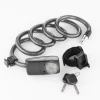 Fischer Bikes Alarm-Spiralschloss 120 cm 12 mm