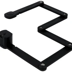 Fischer Bikes Faltschloss mit Halter 85 cm
