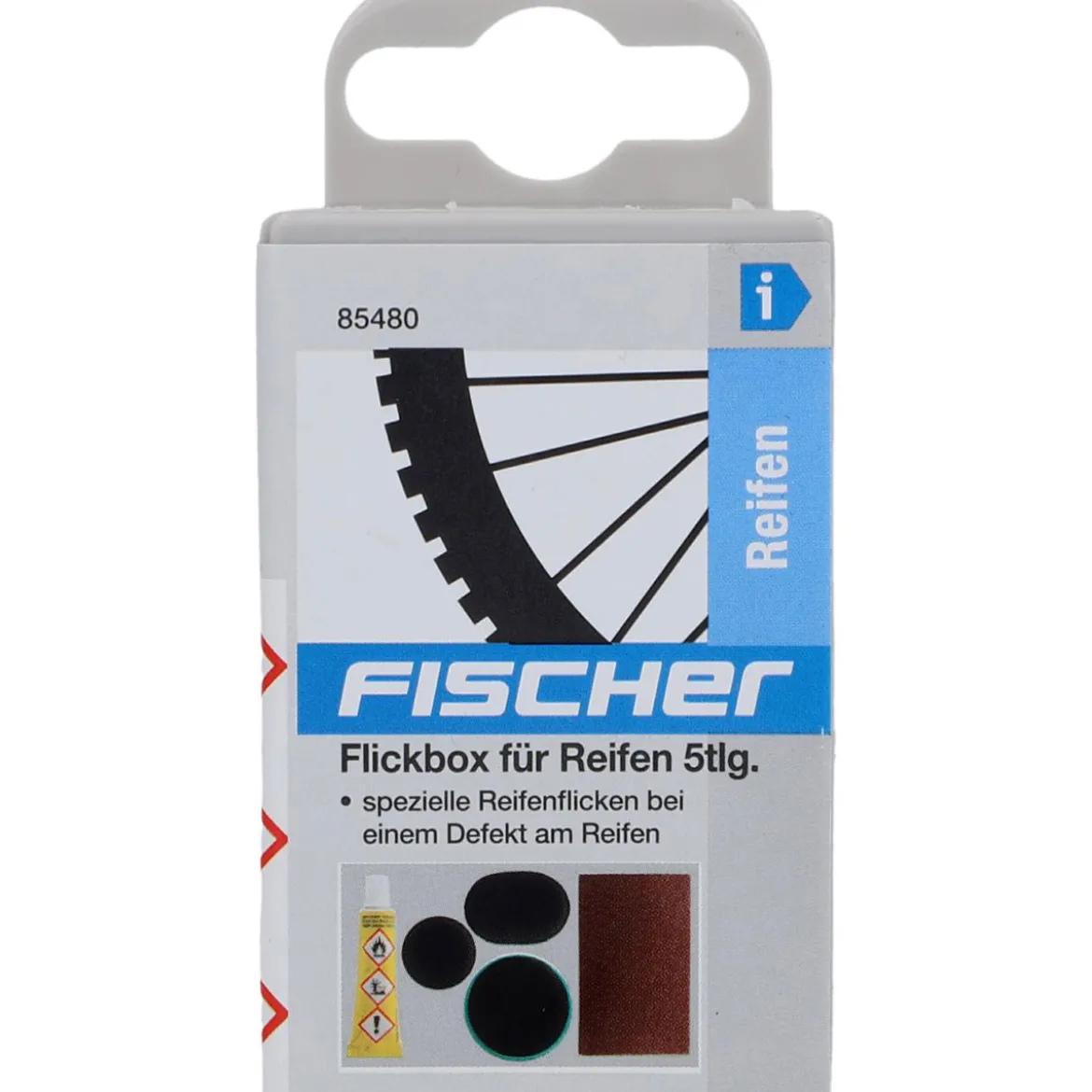 Fischer Bikes Flickbox-Reifen-Set 5-teilig