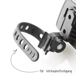 Fischer Bikes Reflektor Front Vorbaubefestigung