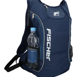 Fischer Bikes Rucksack mit Blinkfunktion blau